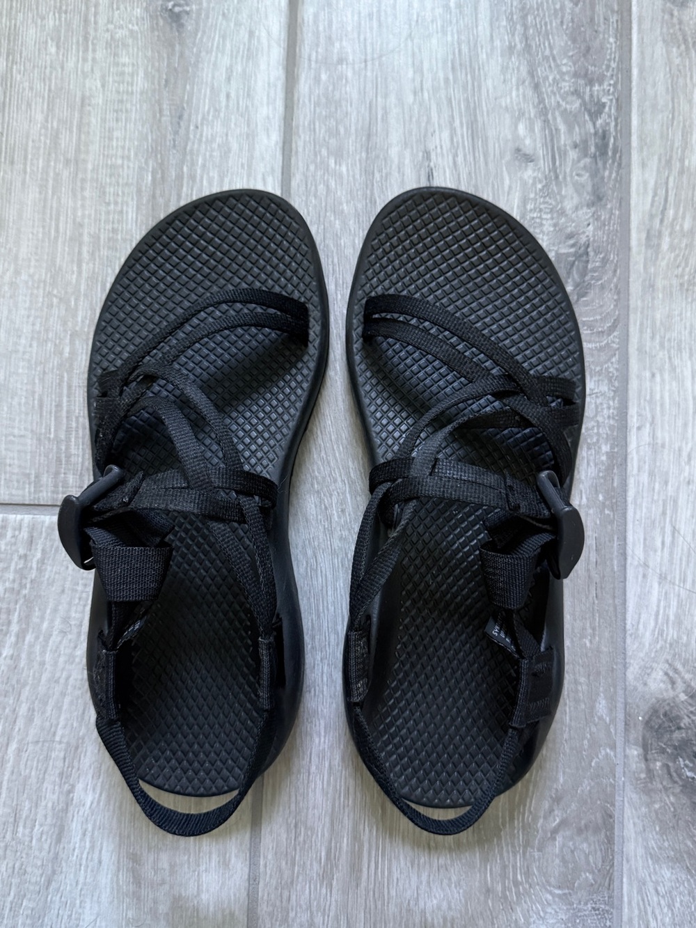 Women’s Chaco ZX/2 Black Double Strap Sandals